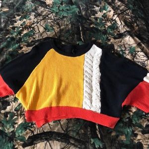 Cropped sweater